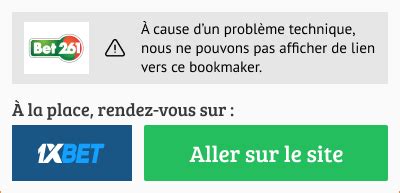 Inscription sur Bet 261 : bookmaker de paris sportifs au pays.